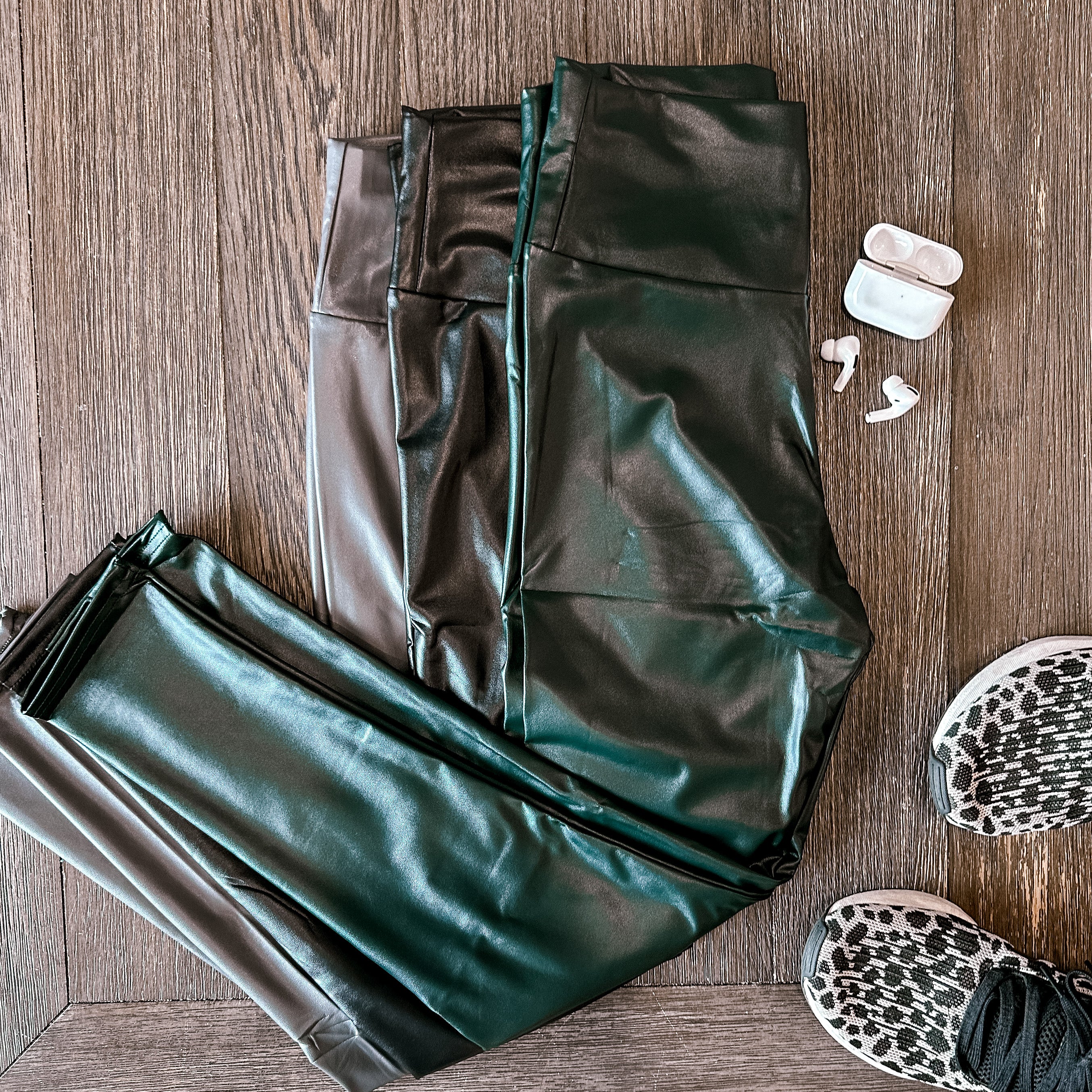 The Veronica Metallic Leggings